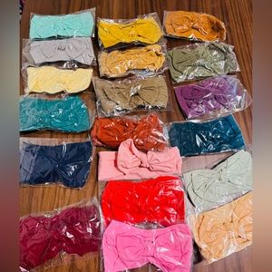 41 babygirl hair bows lot